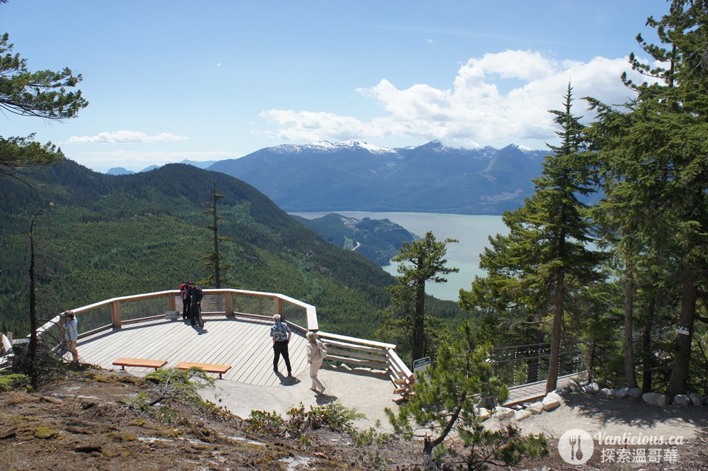 spirit trail觀景臺 sea to sky gondola 溫哥華景點 squamish 纜車